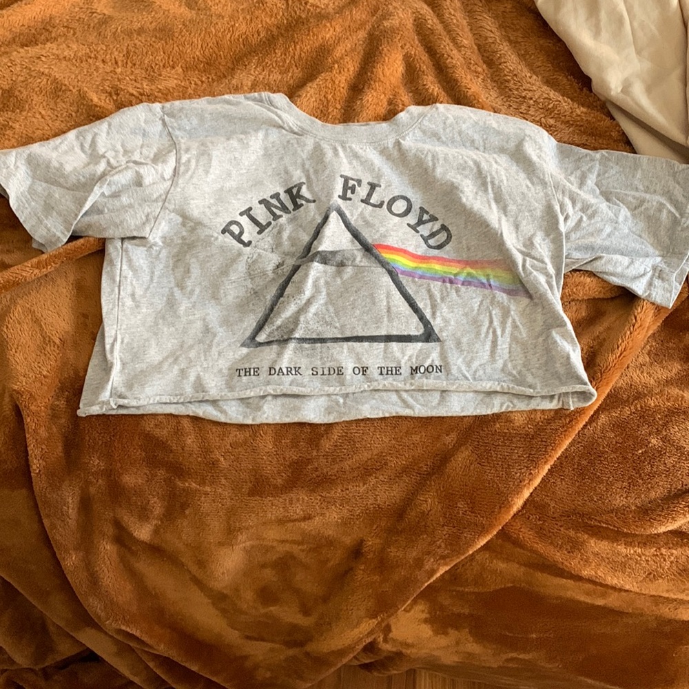 cropped Pink Floyd T shirt